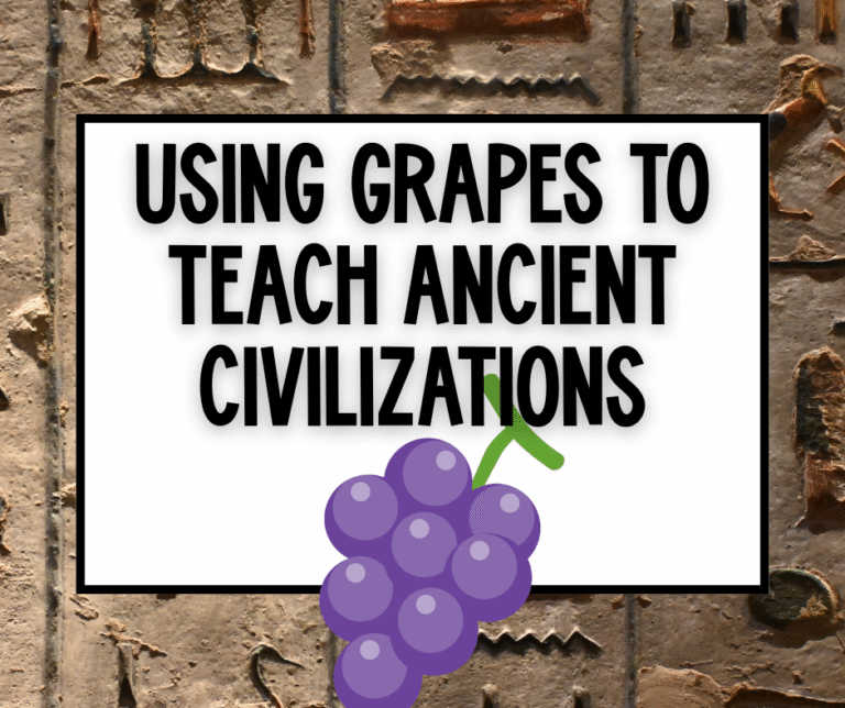 Teaching Ancient Civilizations with a GRAPES Gallery Walk!