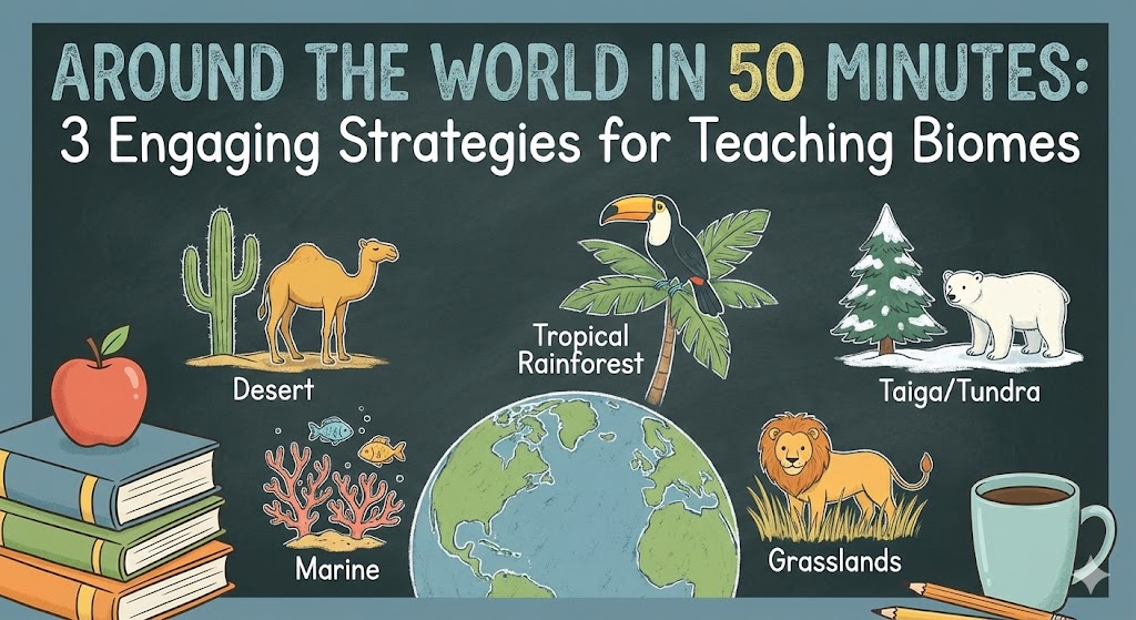 Around the World in 50 Minutes: 3 Engaging Strategies for Teaching Biomes