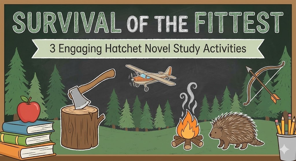 Survival of the Fittest: 3 Engaging Hatchet Novel Study Activities