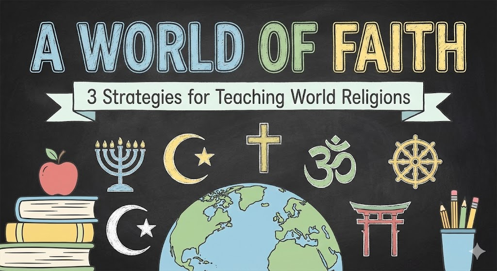 A World of Faith: 3 Strategies for Teaching World Religions in Middle School