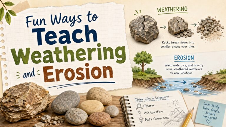 Fun Ways to Teach Weathering and Erosion in Science