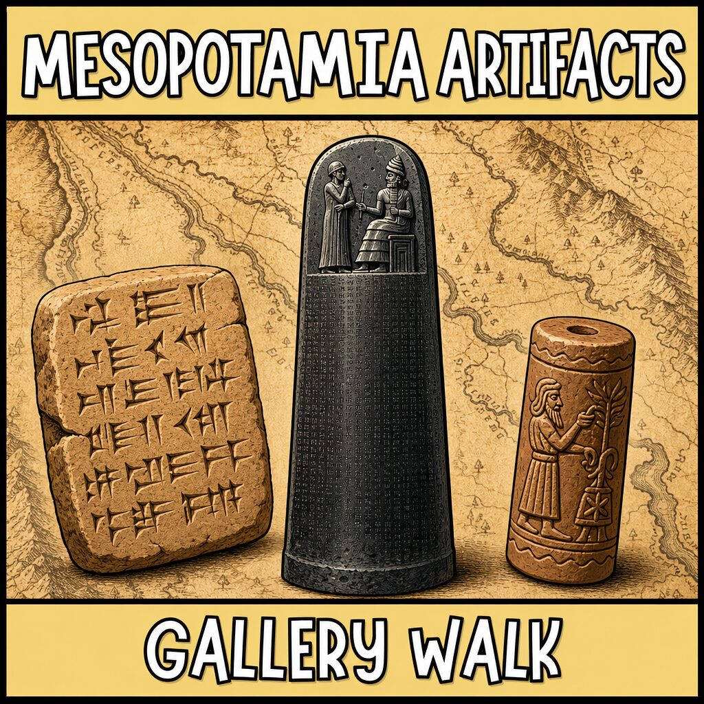 Mesopotamia artifacts gallery walk featured image