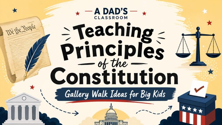 Teaching Principles of the Constitution gallery walk ideas