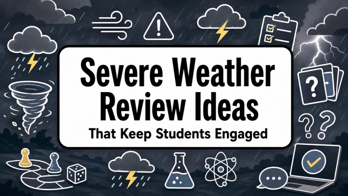 Severe Weather Review Ideas That Keep Students Engaged blog cover